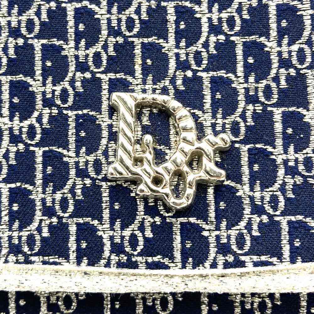 CHRISTIAN DIOR Blue Canvas Shoulder Bag - Picture 2 of 10